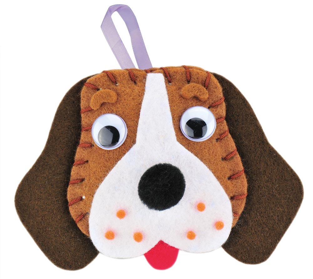 Felt Sewing Kit - Pocket Pup - A Child's Dream