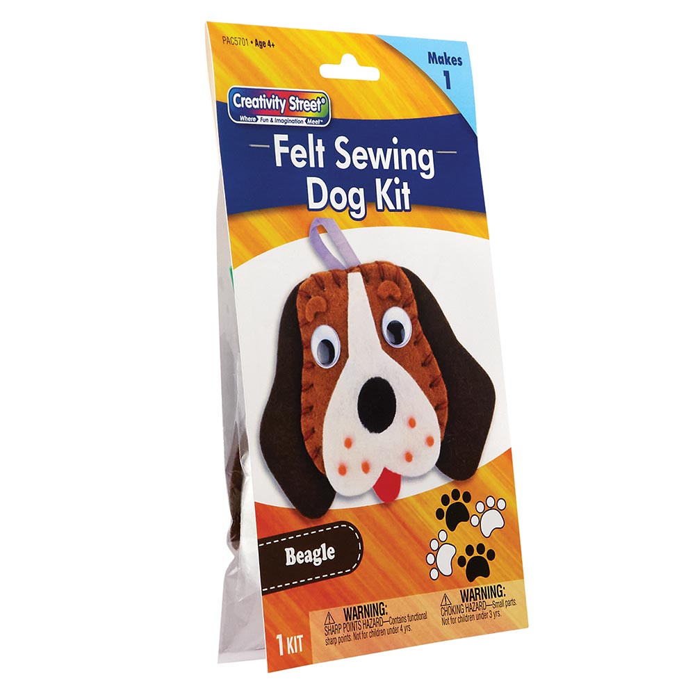 Mini Sewing Kit Beginners, Dog Needle Felting Kit