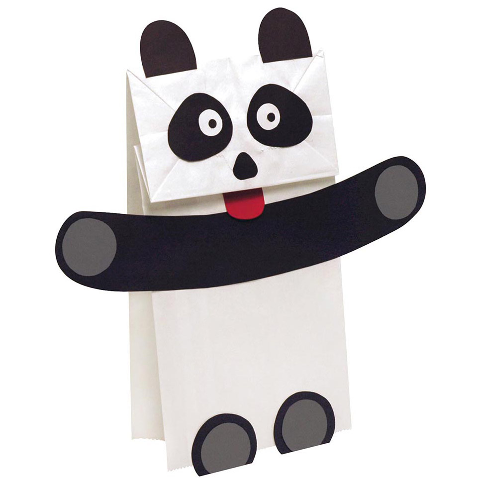 Panda Puppet Craft - Pacon Creative Products